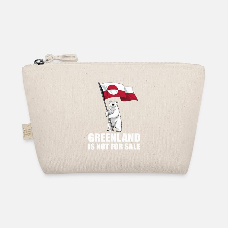 Make America Go Away – Drapeau du Groenland Trousse biologique