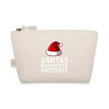 Postman SANTA'S FAVORITE POSTMAN Funny - Organic Pouch - nature - Front