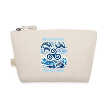Vagues Breizh Triskel Vibes Tee - Trousse biologique - nature - Devant