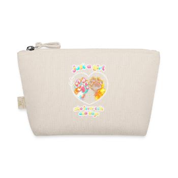 Just a Girl : Amour pour les chats et les chiens - Trousse biologique - nature - Devant