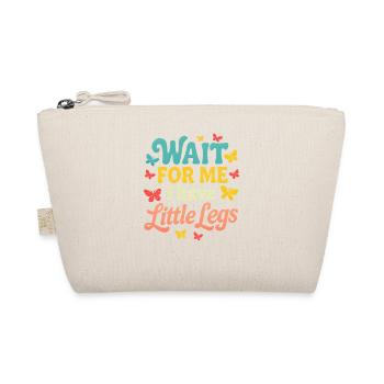 Cute Saying Humor Meme Funny Gift Idea - Organic Pouch - nature - Front