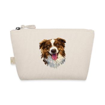 Australian Shepherd – Conception géométrique de chien - Trousse biologique - nature - Devant