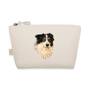 Chien à faible polygone – Conception artistique géométrique de chien - Trousse biologique - nature - Devant