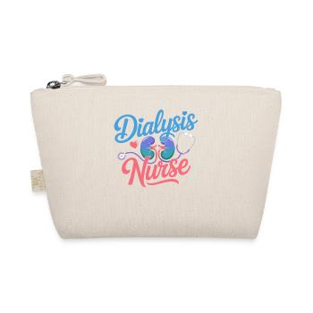 Dialysis Nurse Design - Organic Pouch - nature - Front