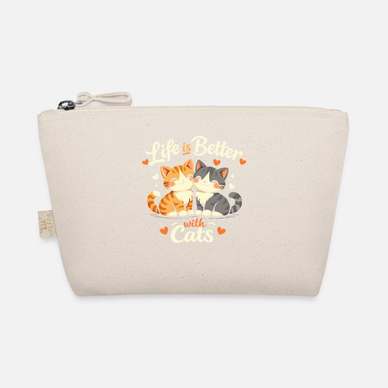 Leben Besser Mit Katzen Bio-Täschchen