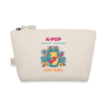 Groove K-POP sur Feel The Beat And Chill Cat - Trousse biologique - nature - Devant