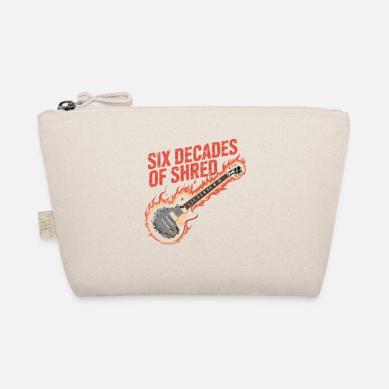 Six Decades of Rock Guitar Fire Organic Pouch