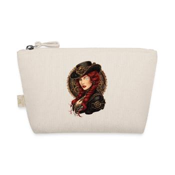 Steam Punk Schöne Frauen Steampunk - Bio-Täschchen - Natur - Vorne