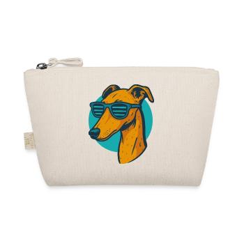 Greyhound, Galgo - Organic Pouch - nature - Front