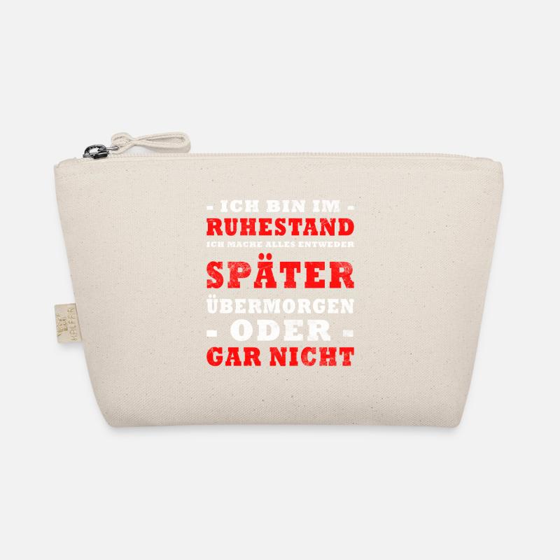 Ruhestand Geschenk - Bio-Täschchen - Natur
