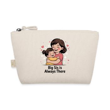 Tendre étreinte de grande sœur - Trousse biologique - nature - Devant