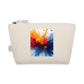 Abstract Color Explosion - Organic Pouch - nature - Front