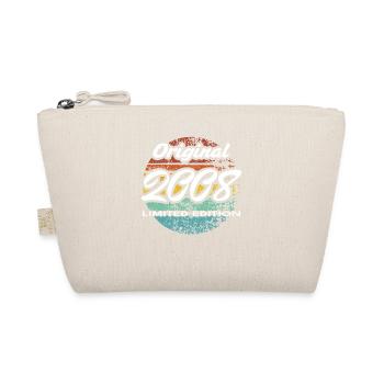 18th Birthday 2008 Boys and Girls Gift - Organic Pouch - nature - Front