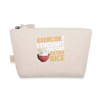 Extra Rice Humor - Bio-Täschchen - Natur - Vorne
