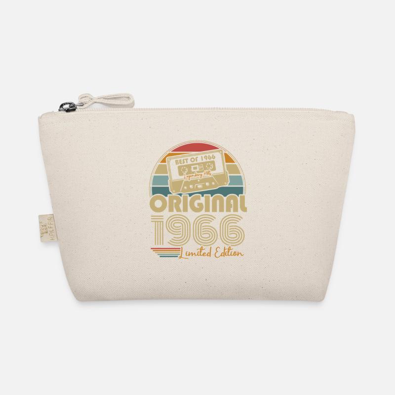 Orginal 1966 Vintage Vintage Birthday Gift Organic Pouch
