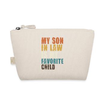 My son-in-law is my favorite child - Organic Pouch - nature - Front