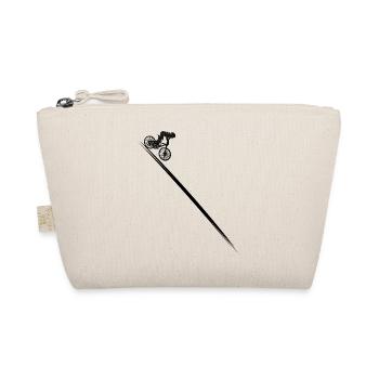 Bicycle Mountain Bike Outdoor - Organic Pouch - nature - Front