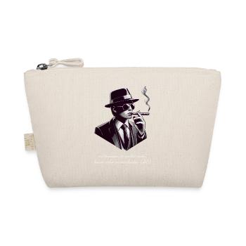 Noir-Gentleman mit Zigarre, Wer Entscheidet? - Bio-Täschchen - Natur - Vorne