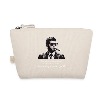 Noir gangsters with cigars: Who decides? - Organic Pouch - nature - Front
