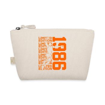 LIMITED EDITION 1986 BASKETBALL 40TH BIRTHDAY - Organic Pouch - nature - Front