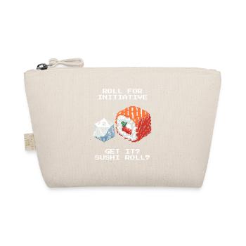 Initiative würfeln | Sushi Roll Wortwitz - Bio-Täschchen - Natur - Vorne