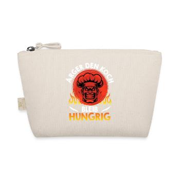 Chef TROUBLE THE CHEF STAY HUNGRY Funny - Organic Pouch - nature - Front