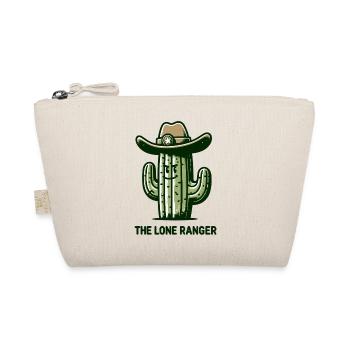 Cactus Cowboy Hat - Organic Pouch - nature - Front