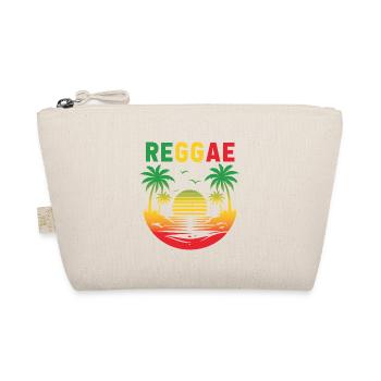 Reggae Sunset Palm Paradise - Organic Pouch - nature - Front