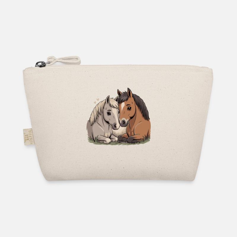 Couple de chevaux Saint-Valentin Trousse biologique