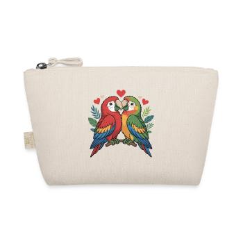 Perroquets Couple Oiseaux - Trousse biologique - nature - Devant