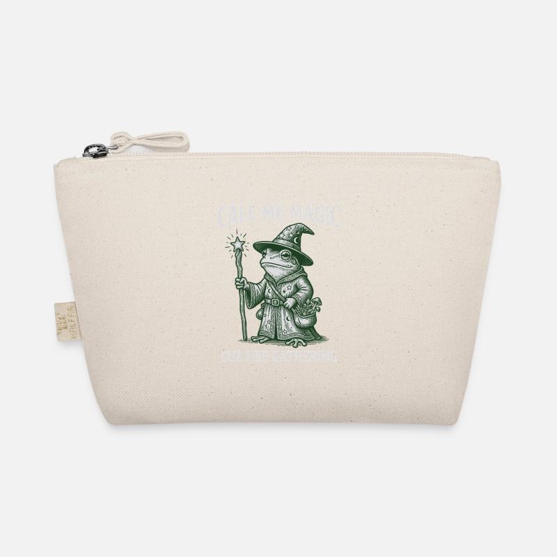 Call me Magic cuz I be Gathering – Frog Wizard Organic Pouch