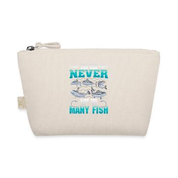 Angler Gift Funny Fishing Fisherman Fishing - Organic Pouch - nature - Front