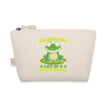 Frog Catcher Bug Dispatcher Life Of A Catcher Frog - Bio-Täschchen - Natur - Vorne