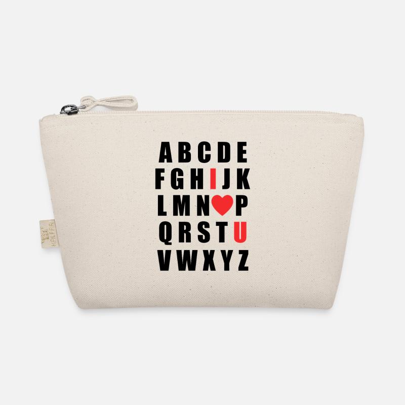 Valentinstag Design – Romantisches Geschenk Liebe Bio-Täschchen