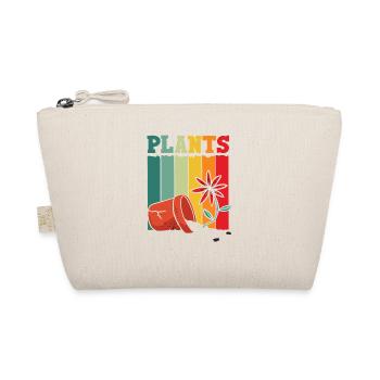 Plants Plant Lover Retro Gardening - Organic Pouch - nature - Front