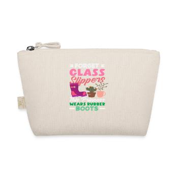 Plant Lover Glass Slippers Princess - Organic Pouch - nature - Front