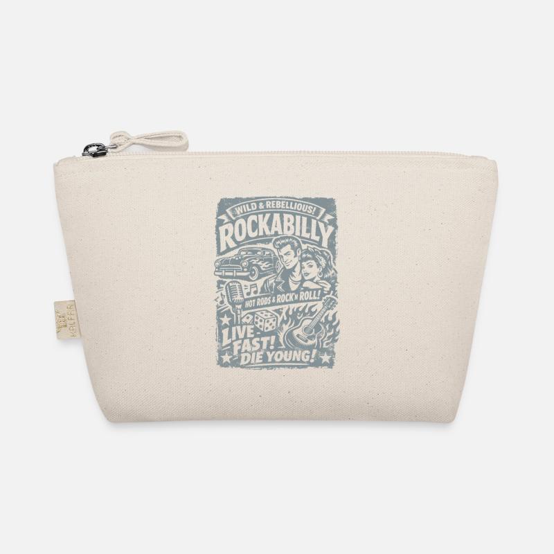 Rockabilly Vintage 50s Rock & Roll | Hot Rods Organic Pouch