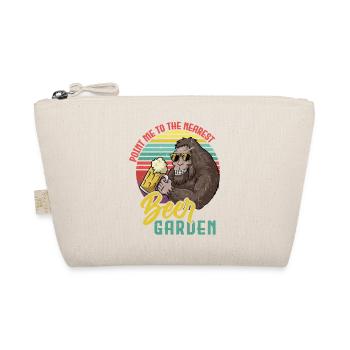 Sasquatch Beer Garden Retro - Organic Pouch - nature - Front