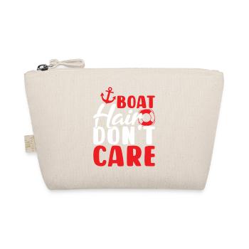 Boat Hair Don’t Care - Bio-Täschchen - Natur - Vorne