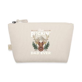 Best Buckin' Dad Ever - Organic Pouch - nature - Front