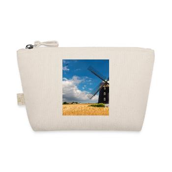 Mill among golden fields - Organic Pouch - nature - Front