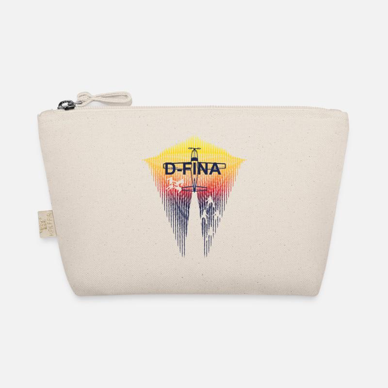 Legendary Jumps – Skydiving C208 D-FINA - Bio-Täschchen - Natur