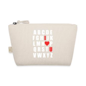 Conception pour la Saint-Valentin – Amour Cadeau Romantique - Trousse biologique - nature - Devant