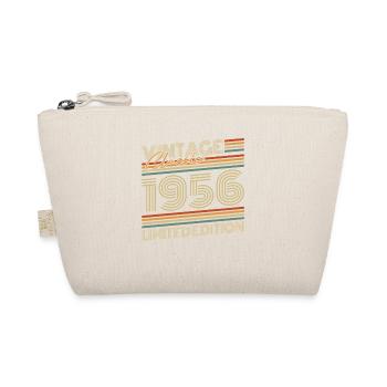 Vintage 1956 Jahrgang Geburtstagsgeschenk - Bio-Täschchen - Natur - Vorne