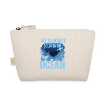My favorite color: sea - Organic Pouch - nature - Front