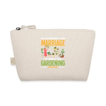 Interrompre la saison du jardinage du mariage drôle - Trousse biologique - nature - Devant