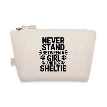 Expressions du chien de berger des Shetland, drôle de cadeau Sheltie - Trousse biologique - nature - Devant