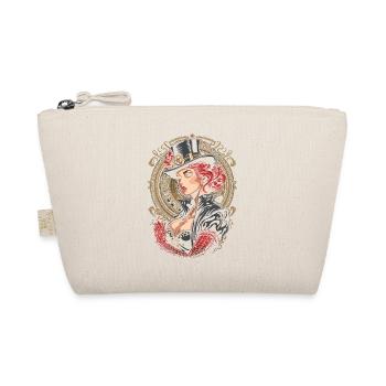 Steam Punk Schöne Frauen Steampunk - Bio-Täschchen - Natur - Vorne