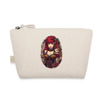 Steam Punk Schöne Frauen Steampunk - Bio-Täschchen - Natur - Vorne
