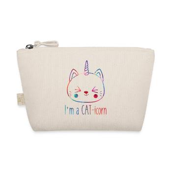 Je suis un amoureux des chats caticornes, des licornes, des chats - Trousse biologique - nature - Devant